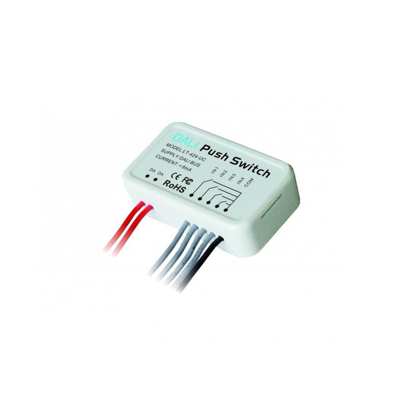Ltech LT-424-S=UC Dali Group Push Switch - LT-424-UC - powersupplymall.com