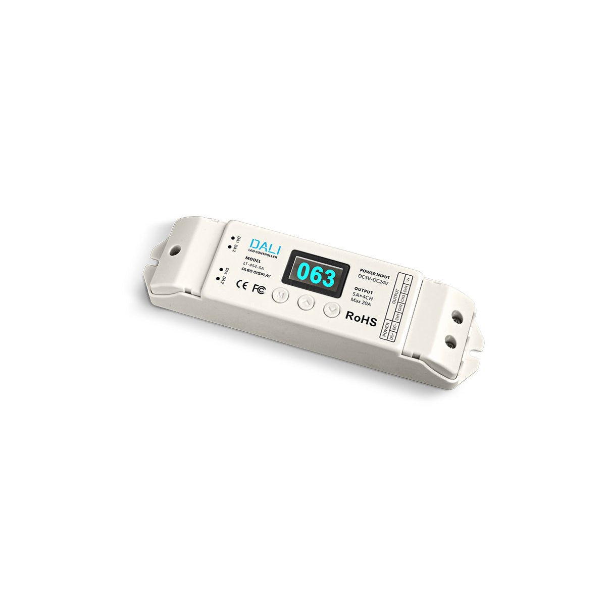 Ltech LT - 454 - 5A Constant Voltage Controller - DALI RGBW - LT - 454 - 5A - powersupplymall.com
