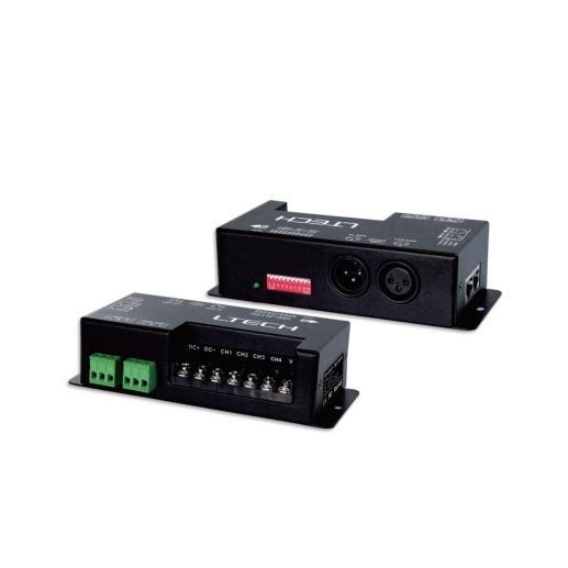 Ltech LT - 840 - 350 DMX/RDM 4CH CC DECODER - LT - 840 - 350 - powersupplymall.com