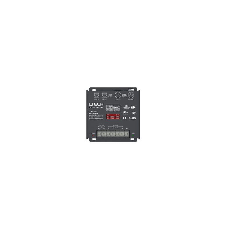 Ltech LT - 903 - DIP Constant Voltage Decoder - DMX/RDM - LT - 903 - DIP - powersupplymall.com