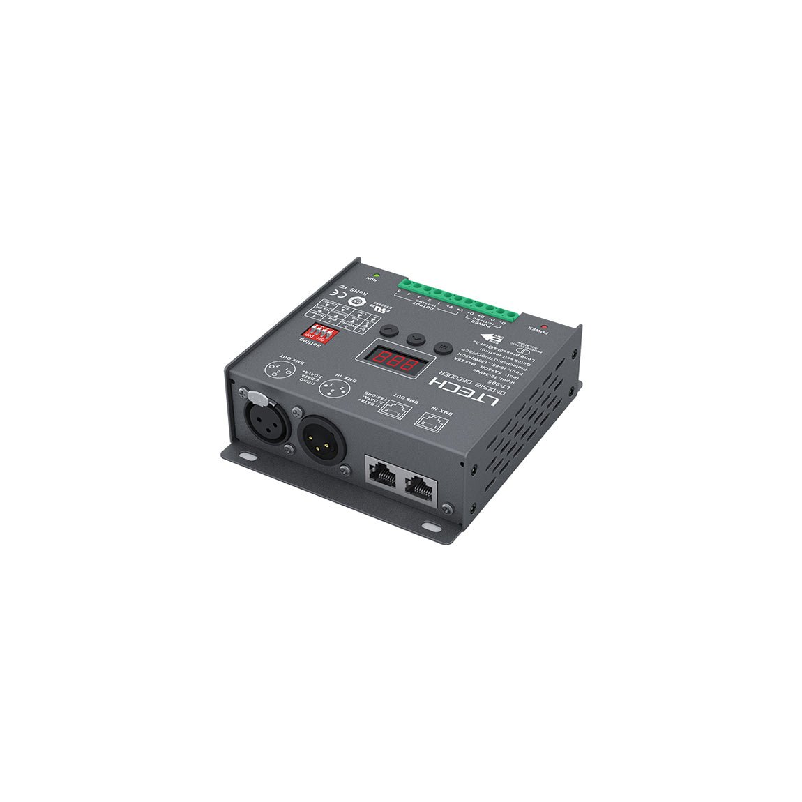 Ltech LT - 905 Constant Voltage Decoder - DMX/RDM - LT - 905 - powersupplymall.com