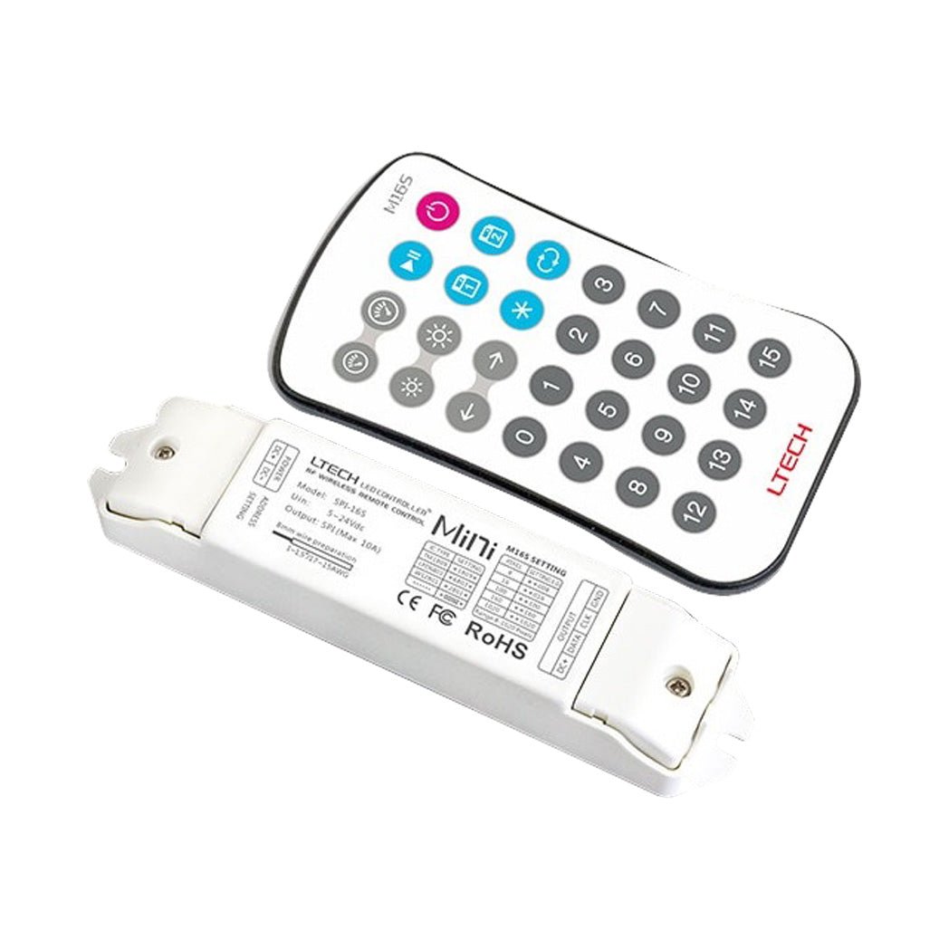 Ltech Mini LED fantastic controller SPI - 16S+M16S - SPI - 16S+M16 - powersupplymall.com