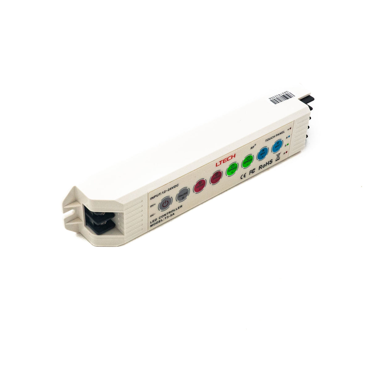 Ltech T3-5A Wireless RF Constant Voltage Controller - 3 Channel - T3-5A - powersupplymall.com
