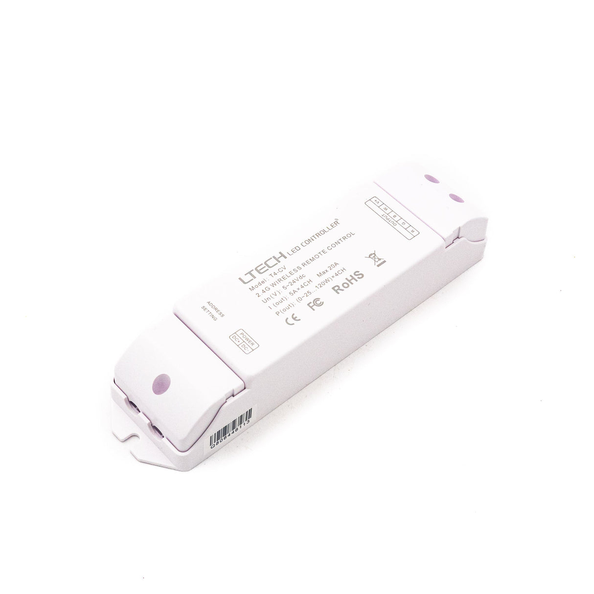 Ltech T4 - CV Wireless RF Constant Voltage Controller - 4 Channel - T4 - CV - powersupplymall.com