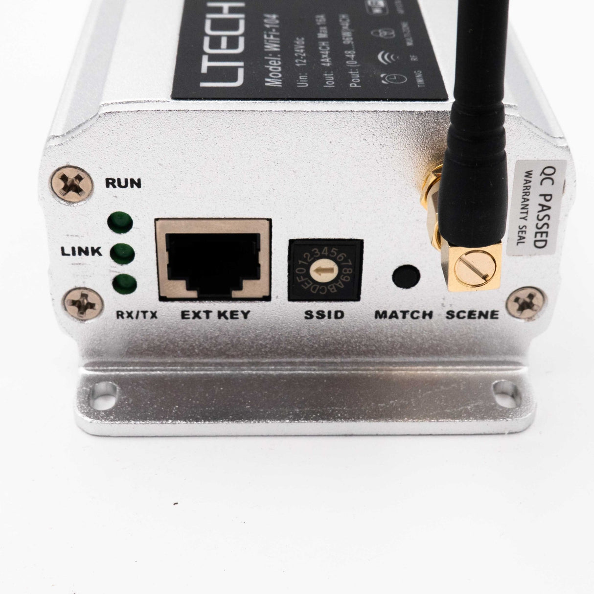 Ltech Wifi - 104+M12WiFi/RF Controller - RGBW - WIFI-104+M12 - powersupplymall.com