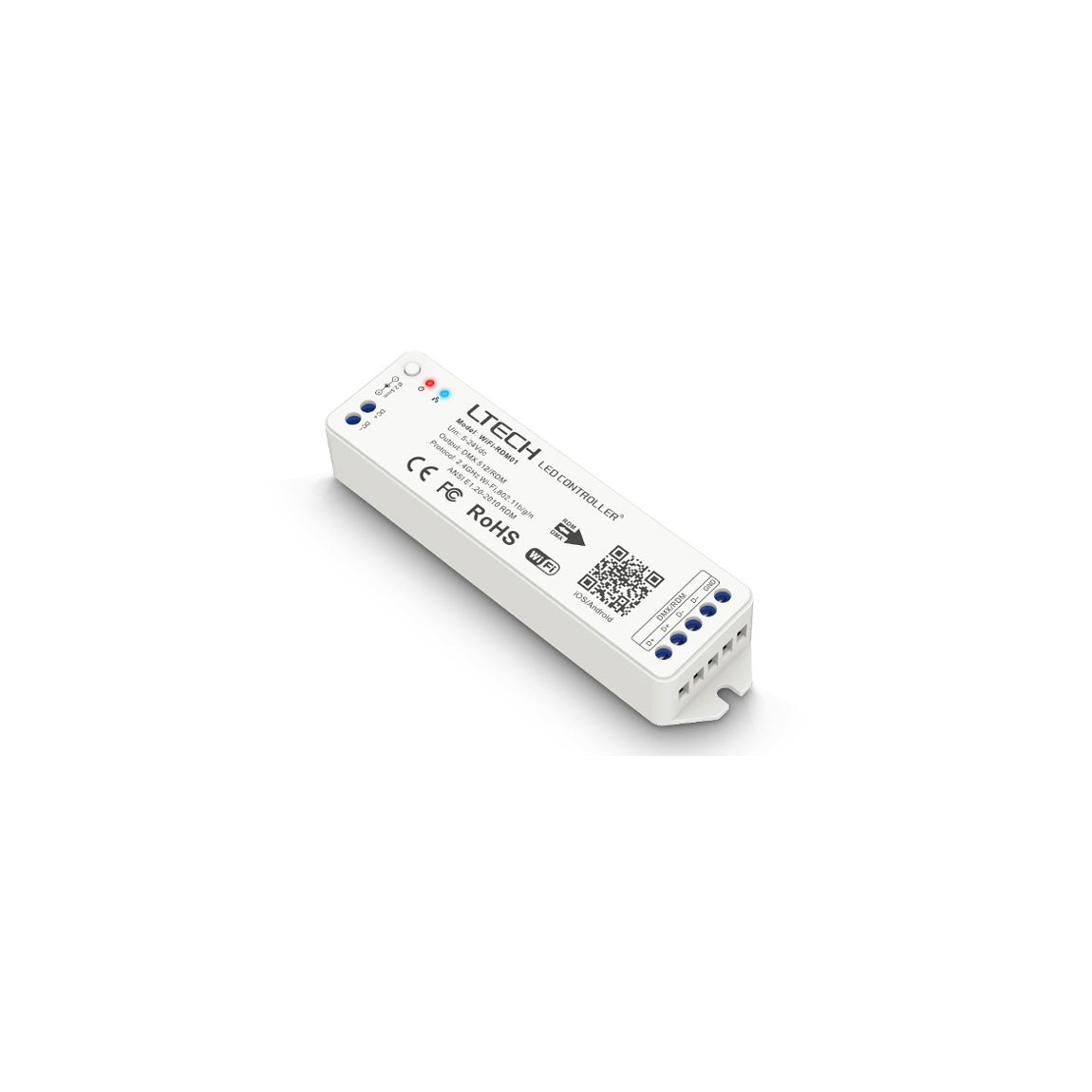 Ltech Wifi - RDM01 - RDM Master Controller - WiFi - RDM01 - powersupplymall.com