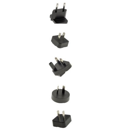 Mean Well AC PLUG - MIX4 AC plug Set Connector for NGE Adapter (Contains EU, US, UK, AU and CN Connector) - AC PLUG - MIX4 - powersupplymall.com