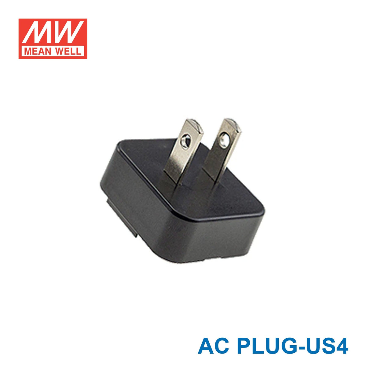 Mean Well AC PLUG-US4 AC Plug US Connector for NGE Adapter - AC PLUG-US4 - powersupplymall.com