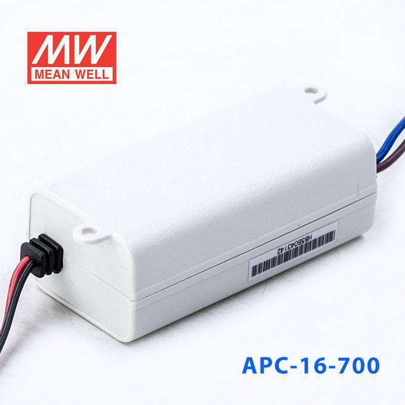 Mean Well APC - 16 - 700 Power Supply 16W 700mA - APC - 16 - 700 - powersupplymall.com