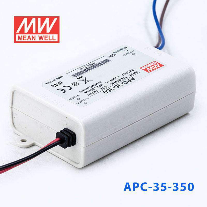 Mean Well APC - 35 - 350 Power Supply 35W 350mA - APC - 35 - 350 - powersupplymall.com