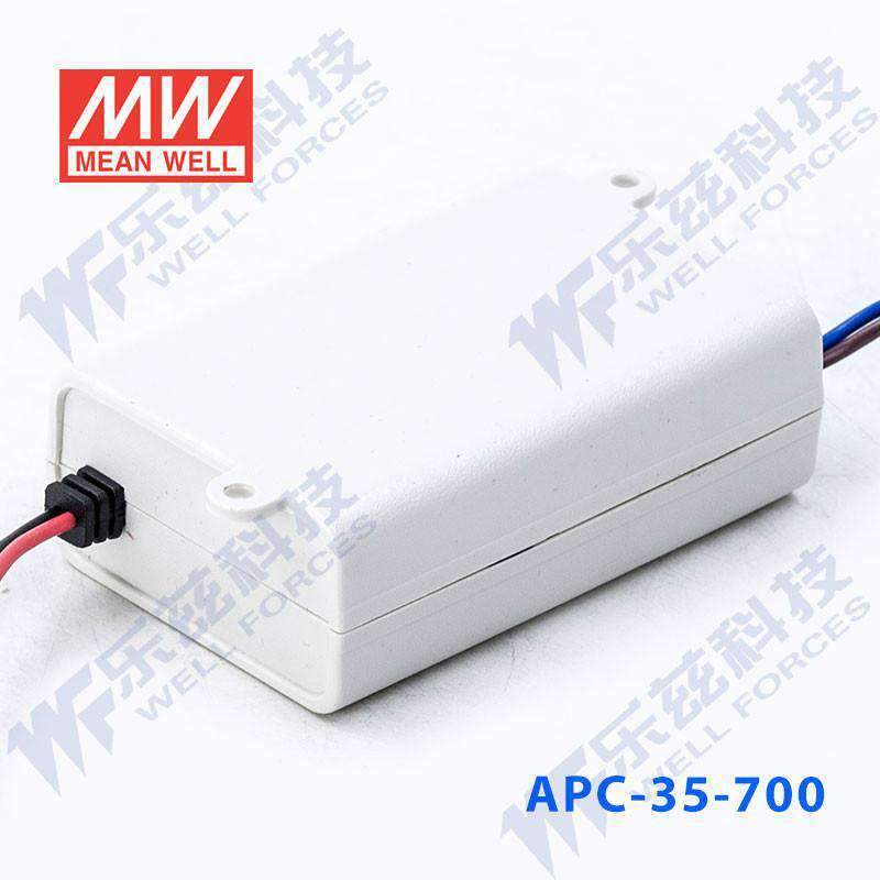 Mean Well APC - 35 - 700 Power Supply 35W 700mA - APC - 35 - 700 - powersupplymall.com