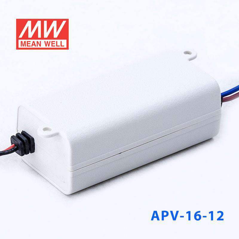 Mean Well APV - 16 - 12 Power Supply 15W 12V - APV - 16 - 12 - powersupplymall.com
