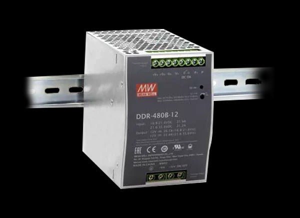 Mean Well DDR - 480D - 12 DC - DC Converter - 400.8W - 67.2~154V in 12V out - DDR - 480D - 12 - powersupplymall.com