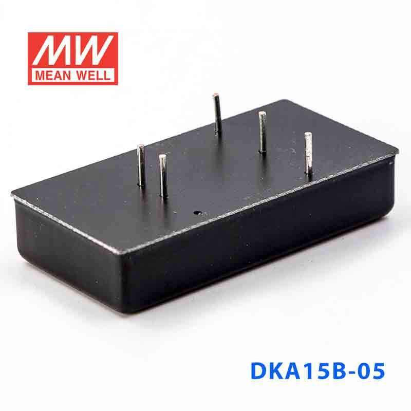 Mean Well DKA15B - 05 DC - DC Converter - 15W - 18~36V in ±5V out - DKA15B - 05 - powersupplymall.com