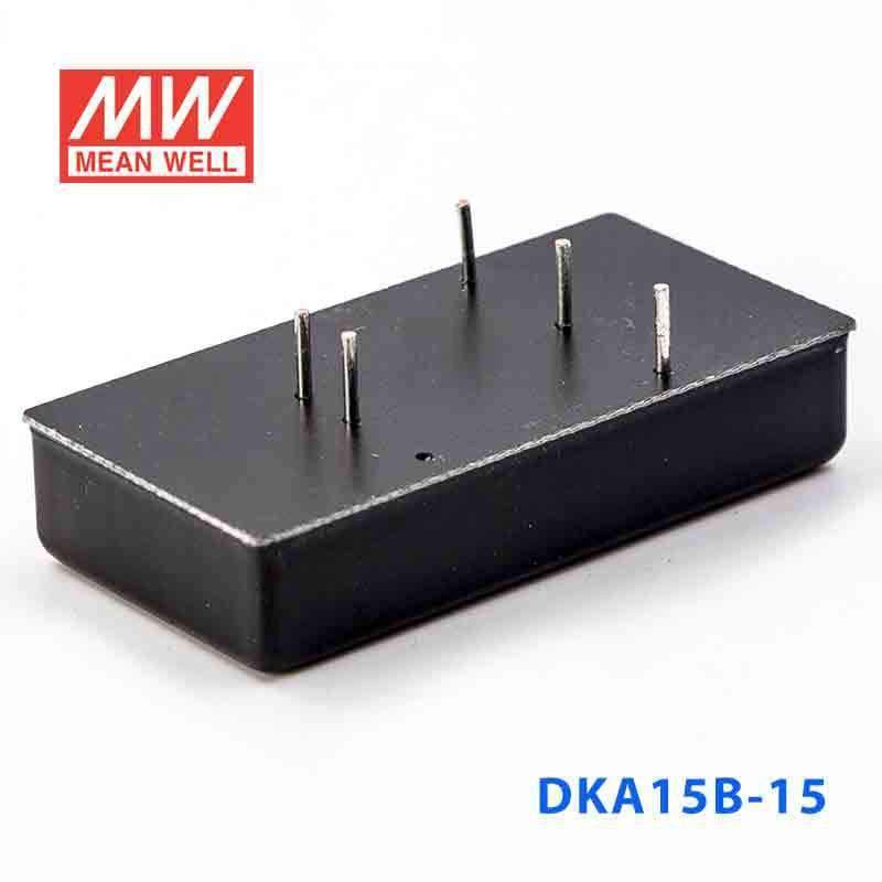 Mean Well DKA15B - 15 DC - DC Converter - 15W - 18~36V in ±15V out - DKA15B - 15 - powersupplymall.com