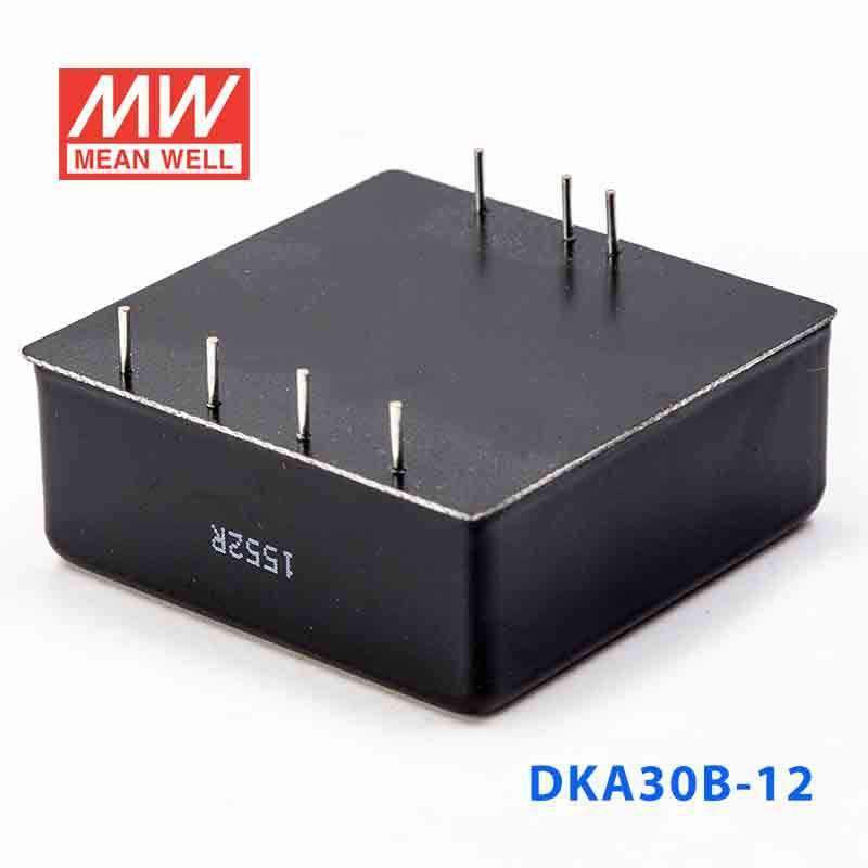 Mean Well DKA30B - 12 DC - DC Converter - 30W - 18~36V in ±12V out - DKA30B - 12 - powersupplymall.com