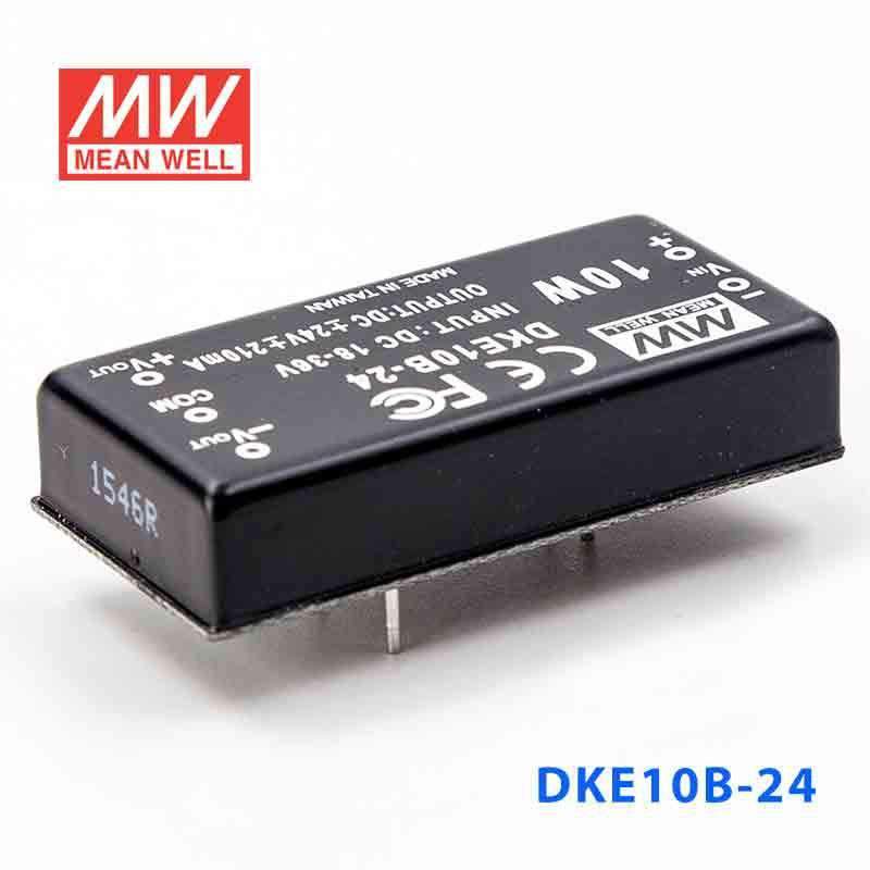Mean Well DKE10B - 24 DC - DC Converter - 10W - 18~36V in ±24V out - DKE10B - 24 - powersupplymall.com