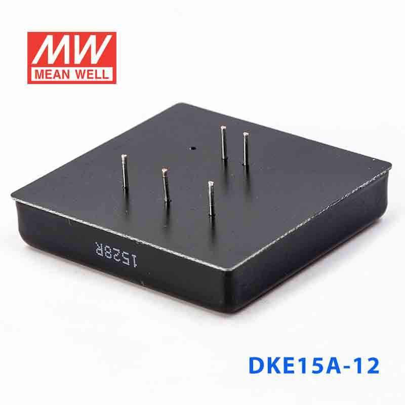 Mean Well DKE15A - 12 DC - DC Converter - 15W - 9~18V in ±12V out - DKE15A - 12 - powersupplymall.com