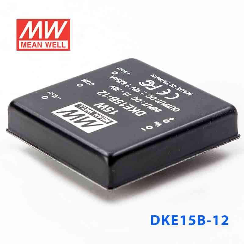 Mean Well DKE15B - 12 DC - DC Converter - 15W - 18~36V in ±12V out - DKE15B - 12 - powersupplymall.com