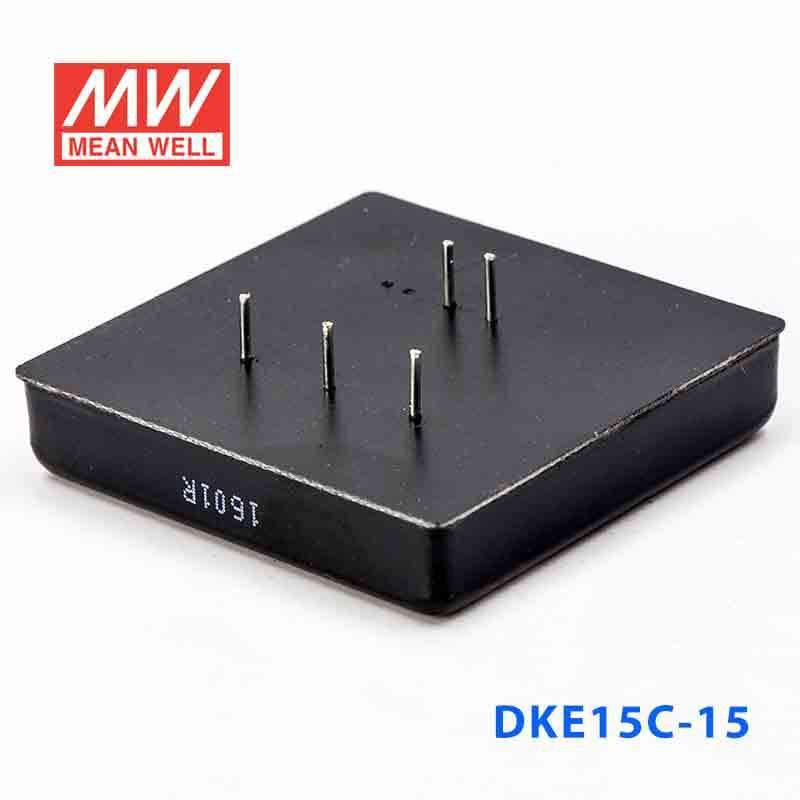 Mean Well DKE15C - 15 DC - DC Converter - 15W - 36~72V in ±15V out - DKE15C - 15 - powersupplymall.com