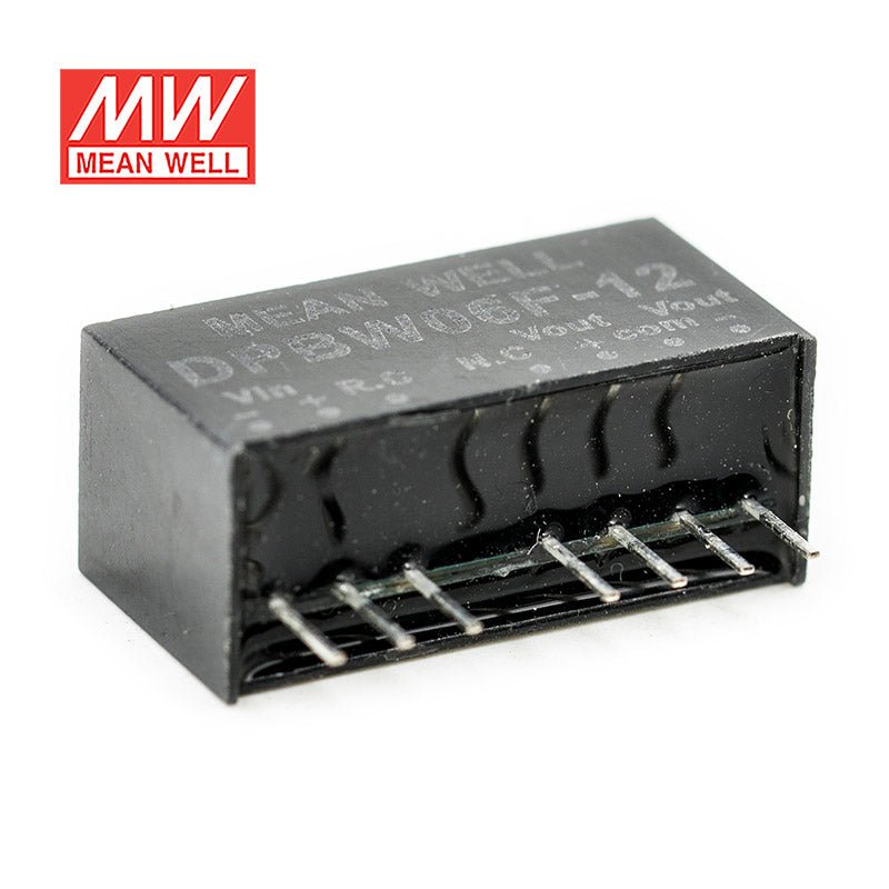 Mean Well DPBW06F - 12 DC - DC Converter - 6W - 9~36V in ±12V out - DPBW06F - 12 - powersupplymall.com