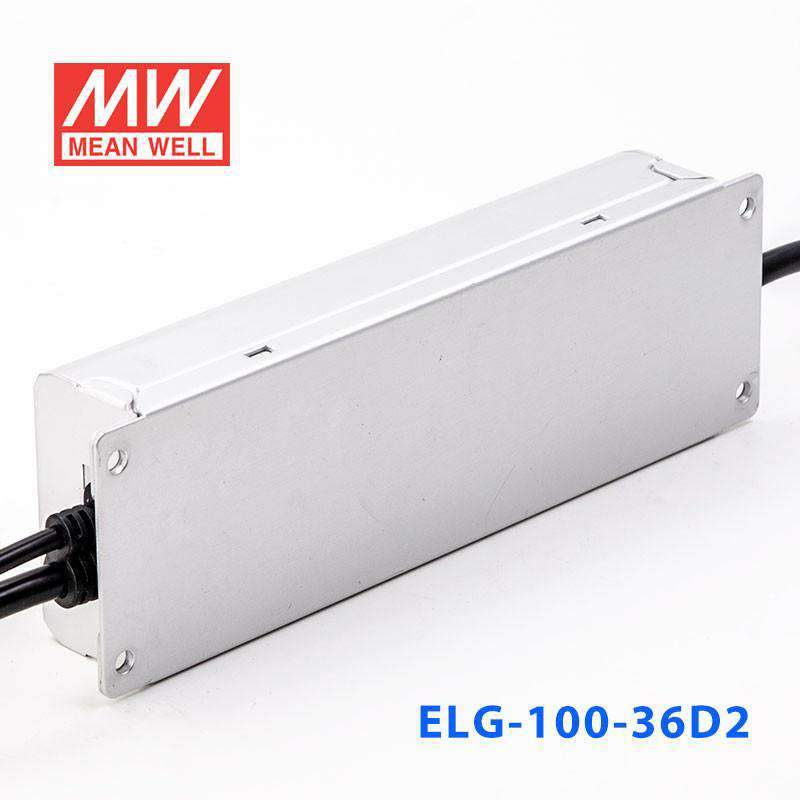 Mean Well ELG - 100 - 36D2 AC - DC Single output LED Driver Mix Mode (CV+CC) with PFC - ELG - 100 - 36D2 - powersupplymall.com