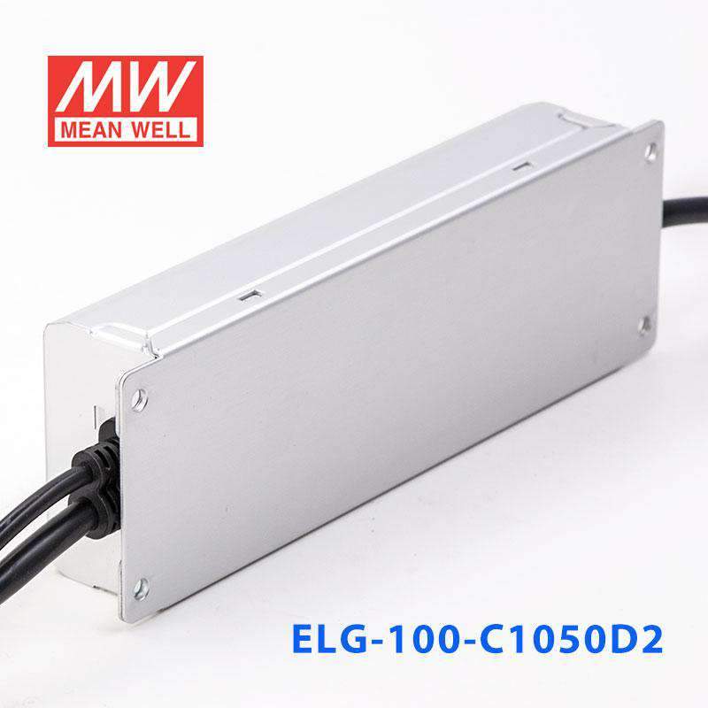 Mean Well ELG - 100 - C1050D2 AC - DC Single output LED Driver (CC) with PFC - ELG - 100 - C1050D2 - powersupplymall.com
