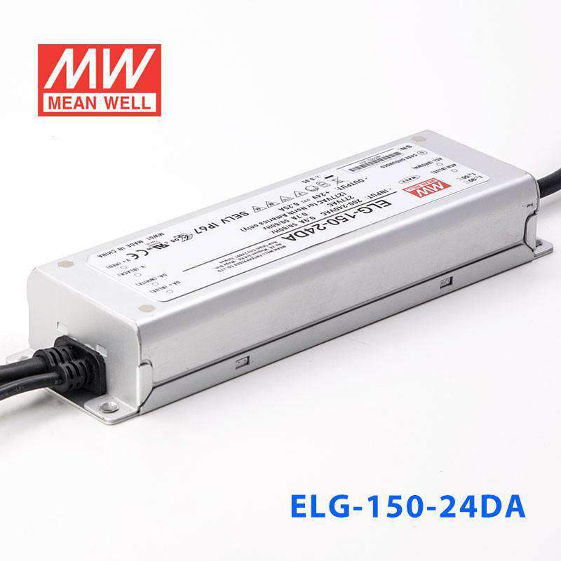 Mean Well ELG - 150 - 24DA Power Supply 150W 24V - DALI - ELG-150-24DA - powersupplymall.com