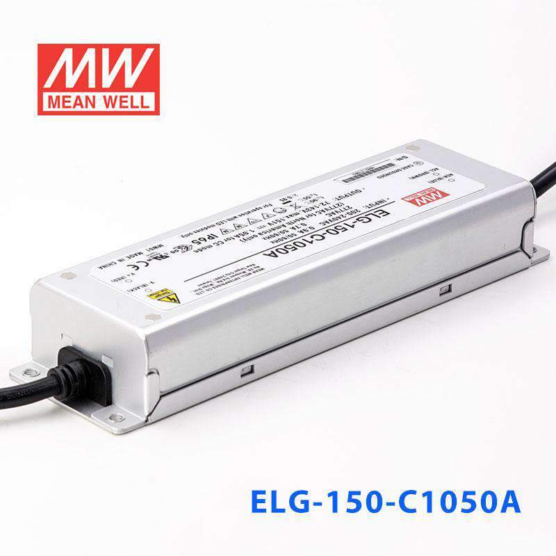 Mean Well ELG - 150 - C1050A Power Supply 150W 1050mA - Adjustable - ELG - 150 - C1050A - powersupplymall.com