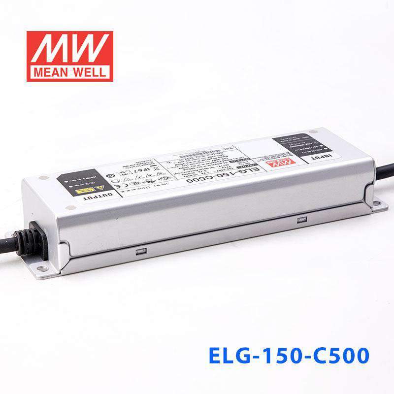Mean Well ELG - 150 - C500 Power Supply 150W 500mA - ELG - 150 - C500 - powersupplymall.com