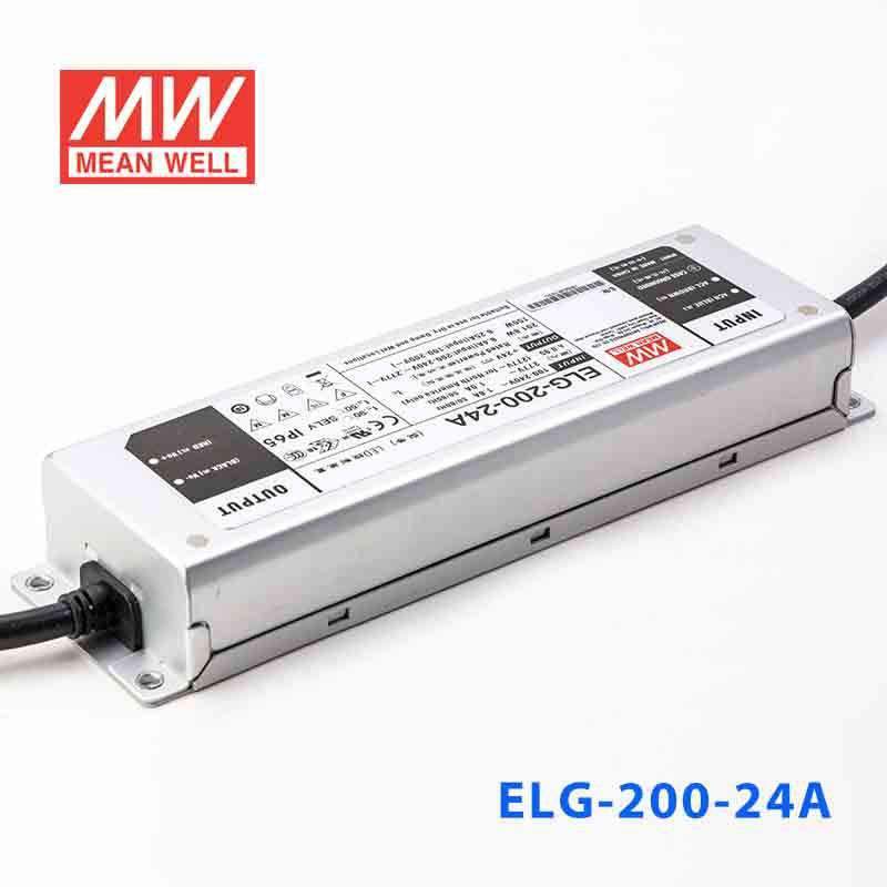 Mean Well ELG - 200 - 24A Power Supply 200W 24V - Adjustable - ELG - 200 - 24A - powersupplymall.com