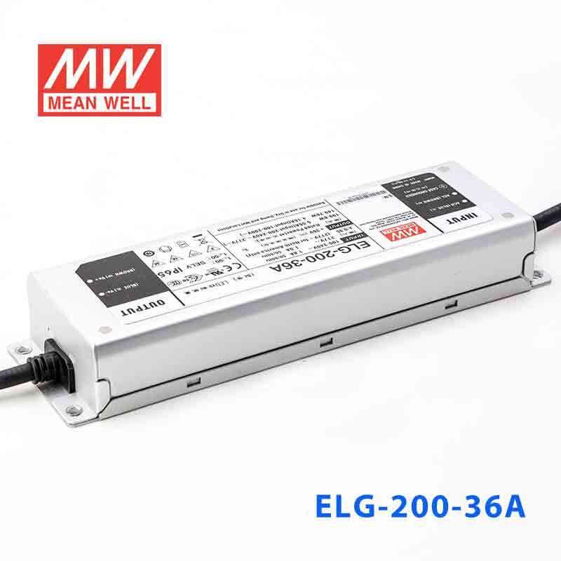 Mean Well ELG - 200 - 36A Power Supply 200W 36V - Adjustable - ELG-200-36A - powersupplymall.com