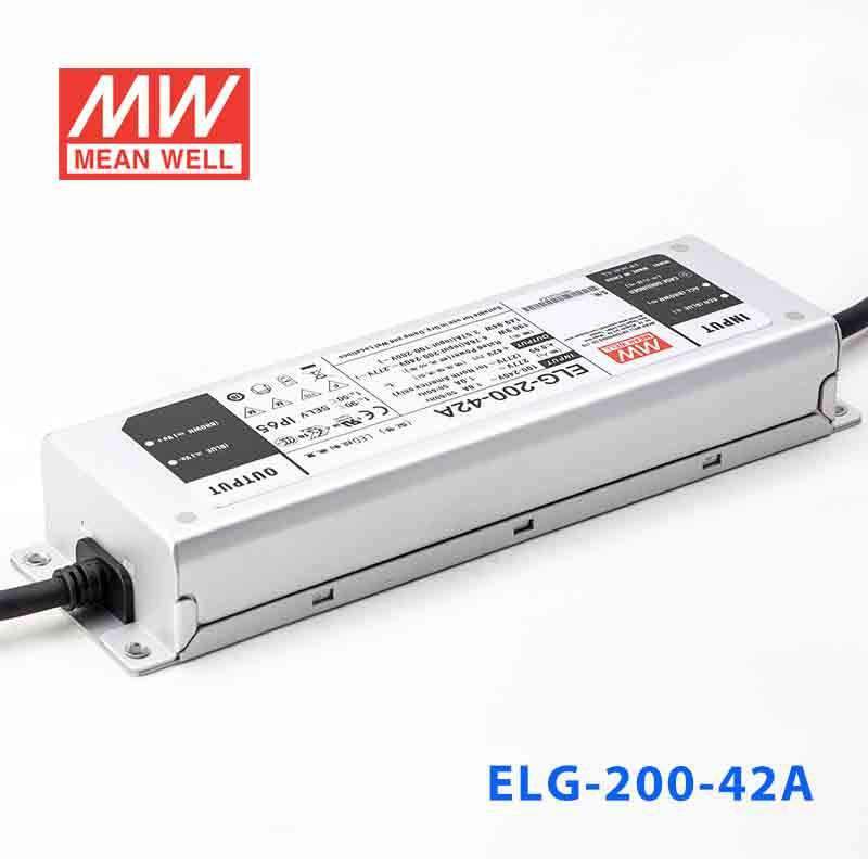 Mean Well ELG - 200 - 42A Power Supply 200W 42V - Adjustable - ELG - 200 - 42A - powersupplymall.com