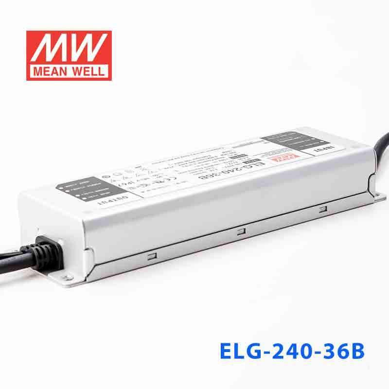 Mean Well ELG - 240 - 36B Power Supply 240W 36V - Dimmable - ELG - 240 - 36B - powersupplymall.com