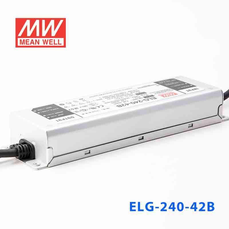 Mean Well ELG - 240 - 42B Power Supply 240W 42V - Dimmable - ELG-240-42B - powersupplymall.com