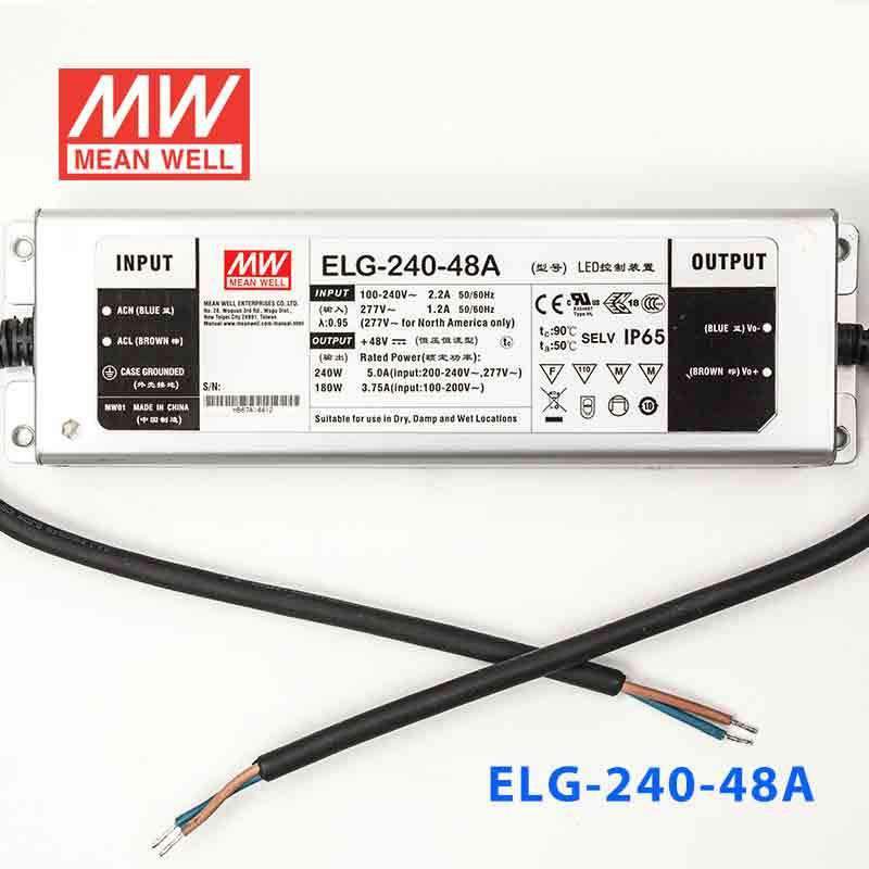 Mean Well ELG - 240 - 48A Power Supply 240W 48V - Adjustable - ELG - 240 - 48A - powersupplymall.com