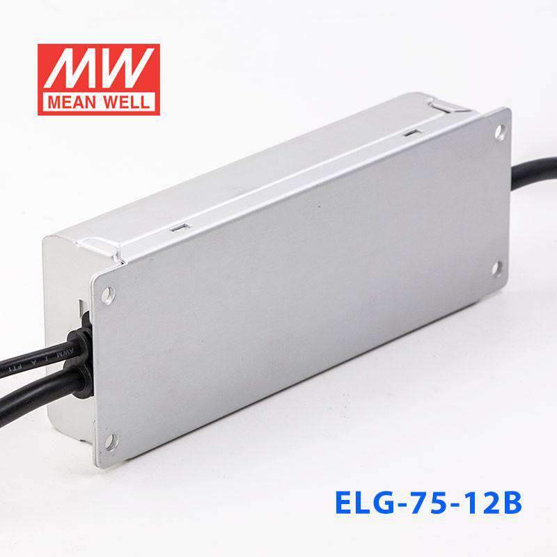 Mean Well ELG - 75 - 12B Power Supply 60W 12V - Dimmable - ELG - 75 - 12B - powersupplymall.com