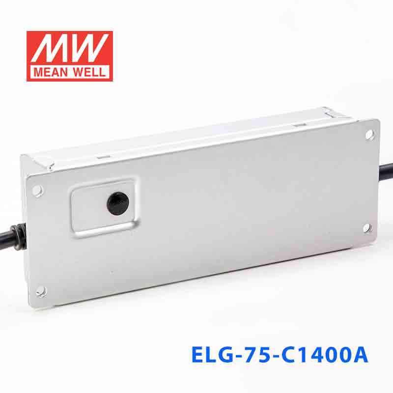 Mean Well ELG - 75 - C1400A Power Supply 75W 1400mA - Adjustable - ELG - 75 - C1400A - powersupplymall.com