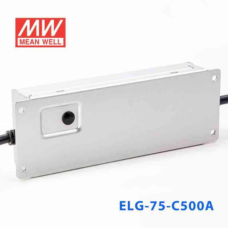 Mean Well ELG - 75 - C500A Power Supply 75W 500mA - Adjustable - ELG - 75 - C500A - powersupplymall.com