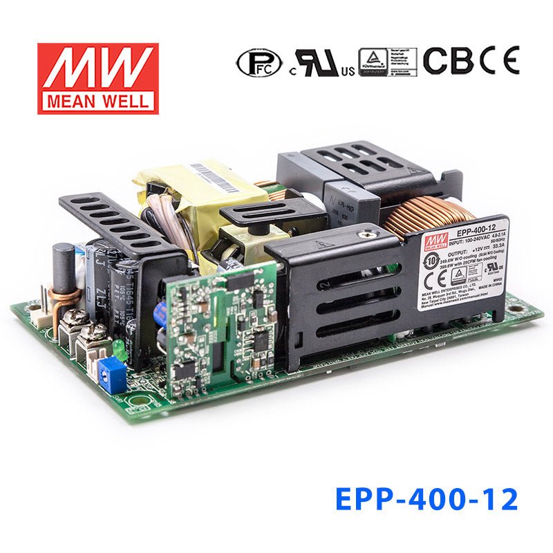 Mean Well EPP - 400 - 12 Power Supply 250W 12V - EPP - 400 - 12 - powersupplymall.com