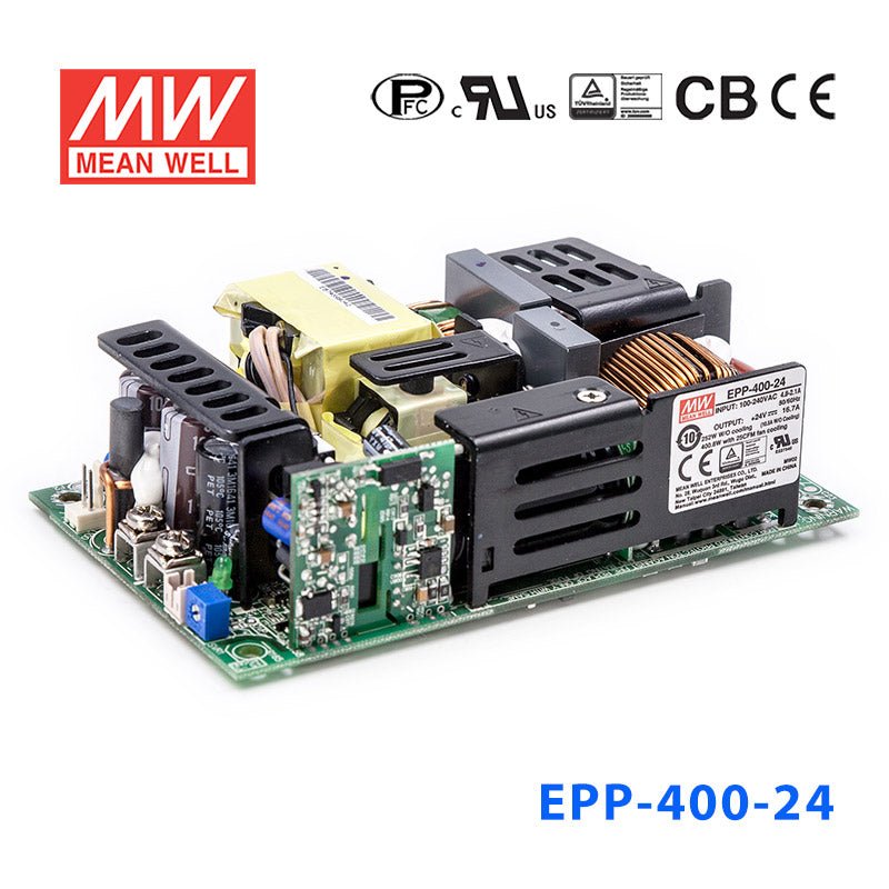 Mean Well EPP - 400 - 24 Power Supply 252W 24V - EPP - 400 - 24 - powersupplymall.com
