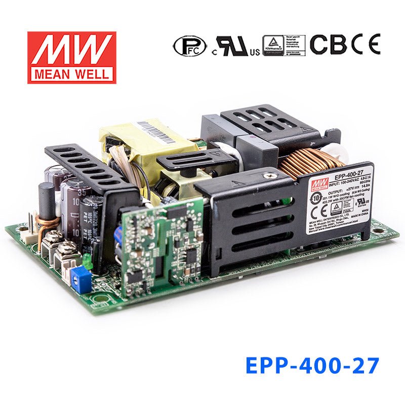 Mean Well EPP - 400 - 27 Power Supply 251W 27V - EPP - 400 - 27 - powersupplymall.com