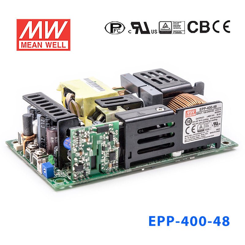 Mean Well EPP - 400 - 48 Power Supply 254W 48V - EPP - 400 - 48 - powersupplymall.com