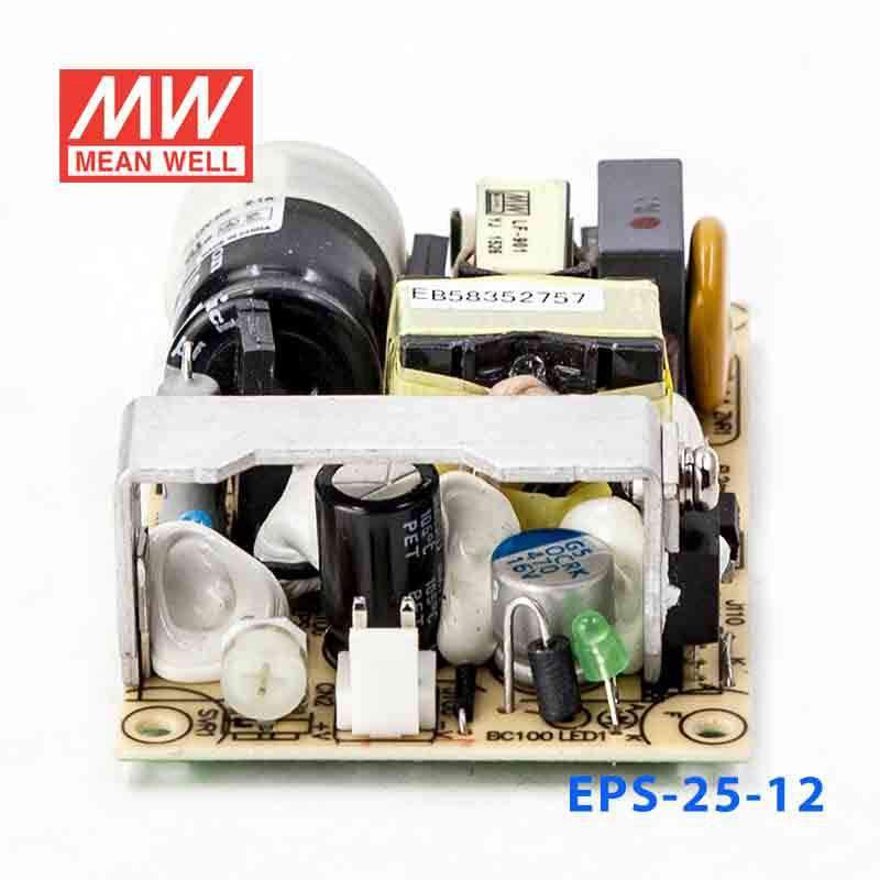 Mean Well EPS - 25 - 12 Power Supply 25W 12V - EPS - 25 - 12 - powersupplymall.com