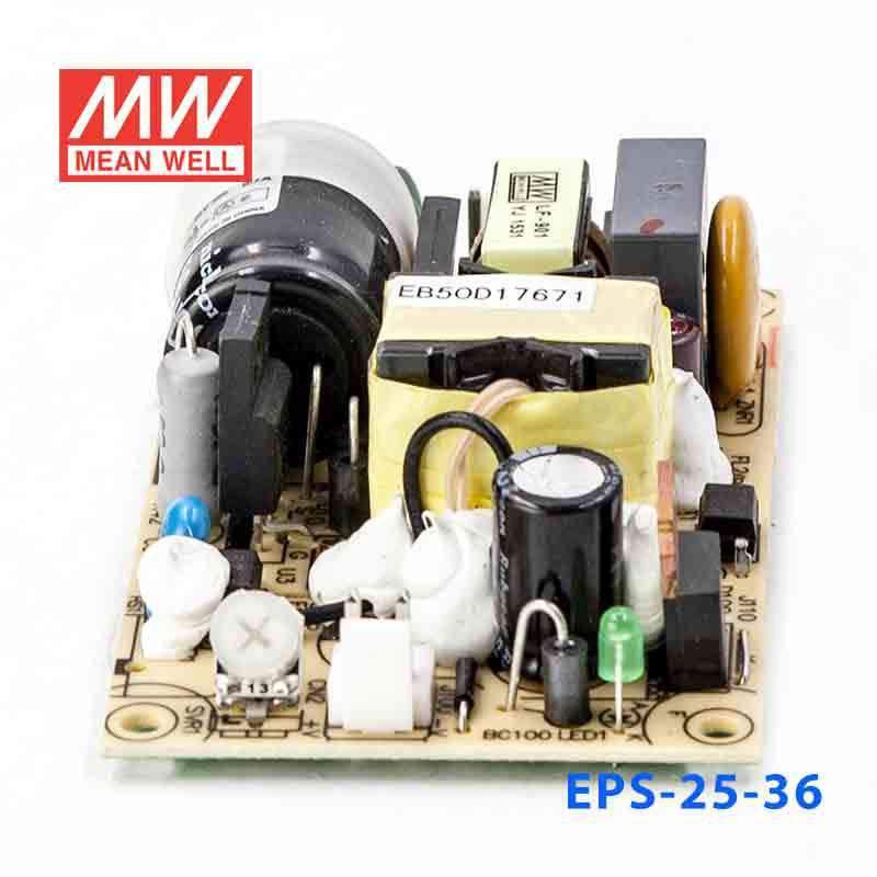 Mean Well EPS - 25 - 36 Power Supply 25W 36V - EPS - 25 - 36 - powersupplymall.com