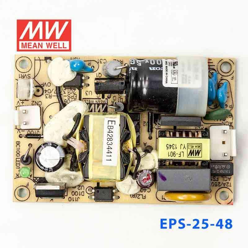 Mean Well EPS - 25 - 48 Power Supply 25W 48V - EPS - 25 - 48 - powersupplymall.com