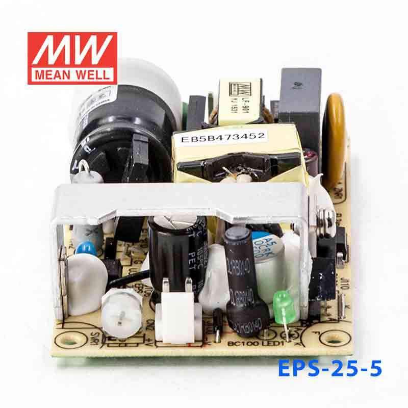 Mean Well EPS - 25 - 5 Power Supply 25W 5V - EPS - 25 - 5 - powersupplymall.com
