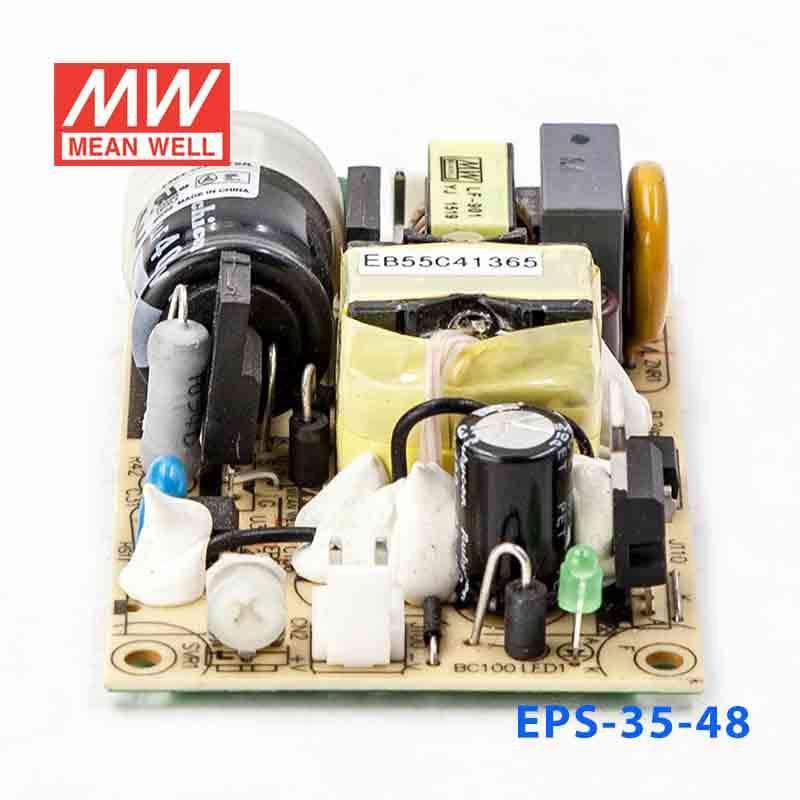 Mean Well EPS - 35 - 48 Power Supply 36W 48V - EPS - 35 - 48 - powersupplymall.com