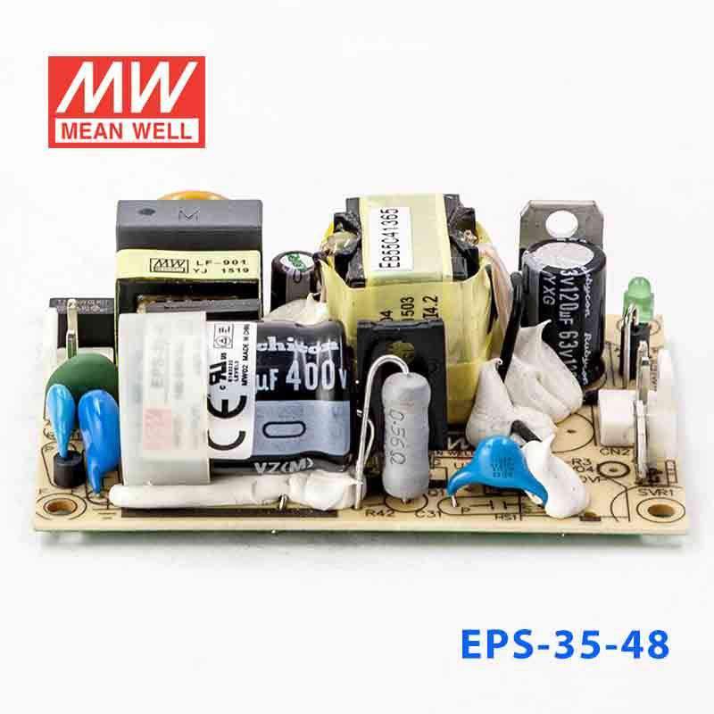Mean Well EPS - 35 - 48 Power Supply 36W 48V - EPS - 35 - 48 - powersupplymall.com