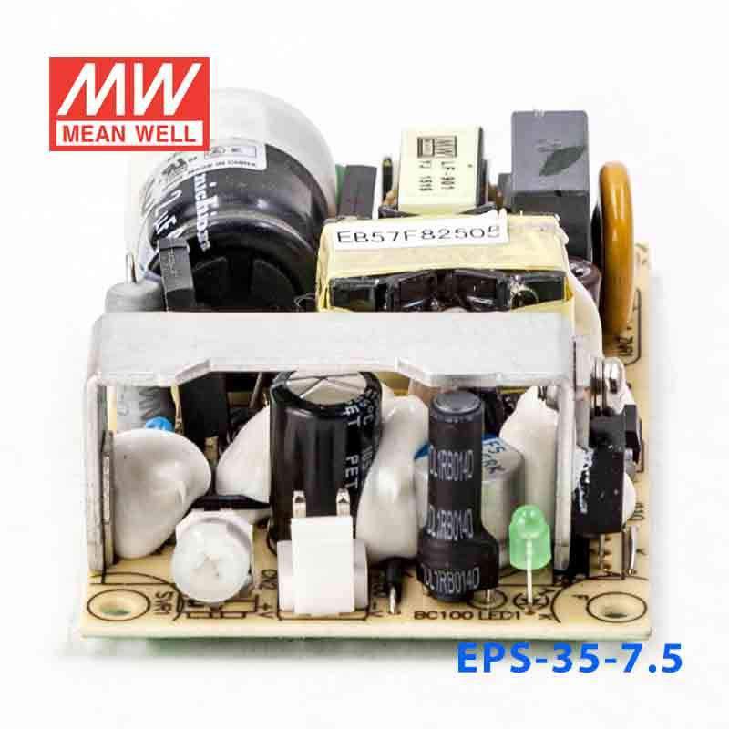Mean Well EPS - 35 - 7.5 Power Supply 35W 7.5V - EPS - 35 - 7.5 - powersupplymall.com